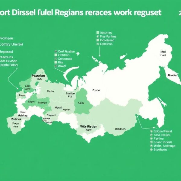 Анализ рынка дизельного топлива в регионах России